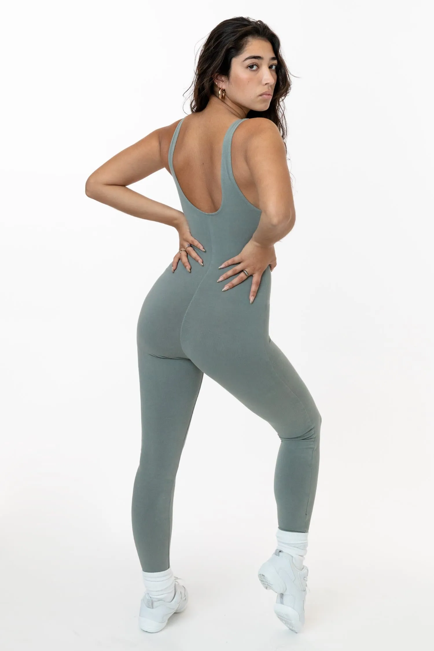 83025GD - Garment Dye Cotton Spandex Tank Unitard