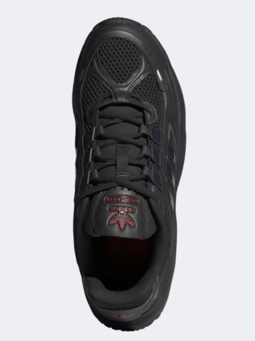 Adidas Ozmillen Men Original Shoes Black/Grey/Scarlet