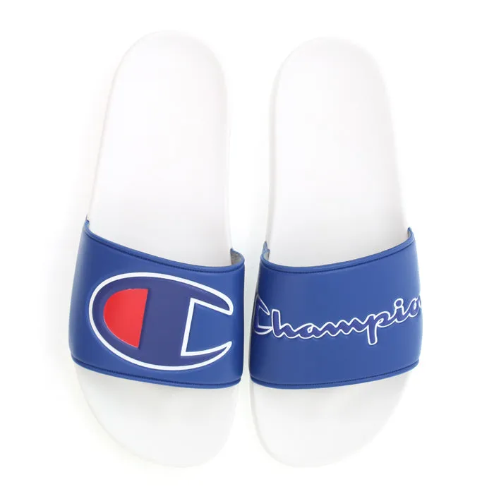 Champion IPO Royal & White Slides