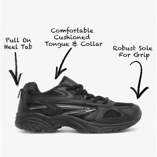 DEK VENUS III Unisex Trainers Black