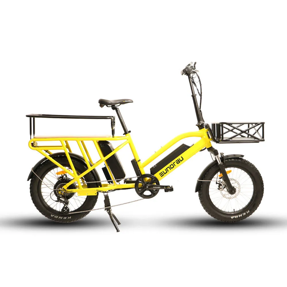 EUNORAU G30-CARGO 500W 48V Dual Battery Family Cargo Electric Bike