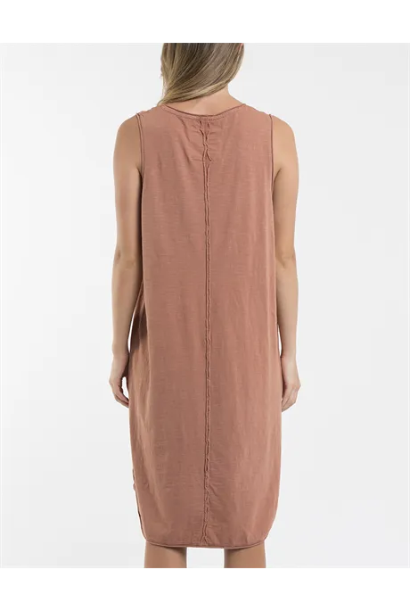 Foxwood Argousey Tank Dress Bronze