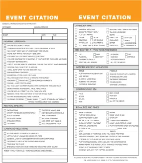 General Event Citation