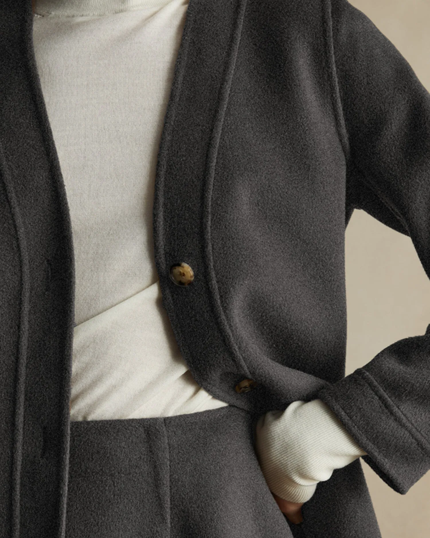 Grey Wool Elsa Jacket
