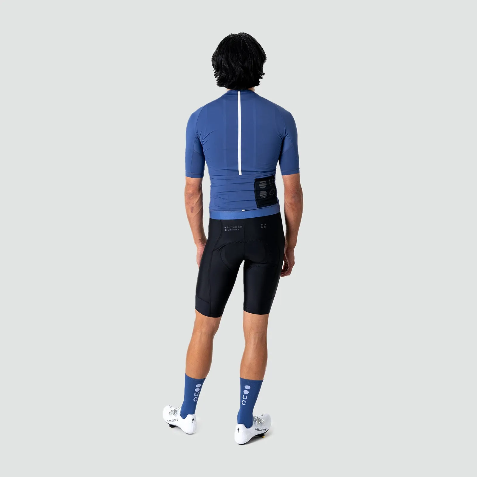 Mono Short Sleeve Jersey - French Blue