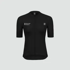 Mono Womens Short Sleeve Jersey - Black
