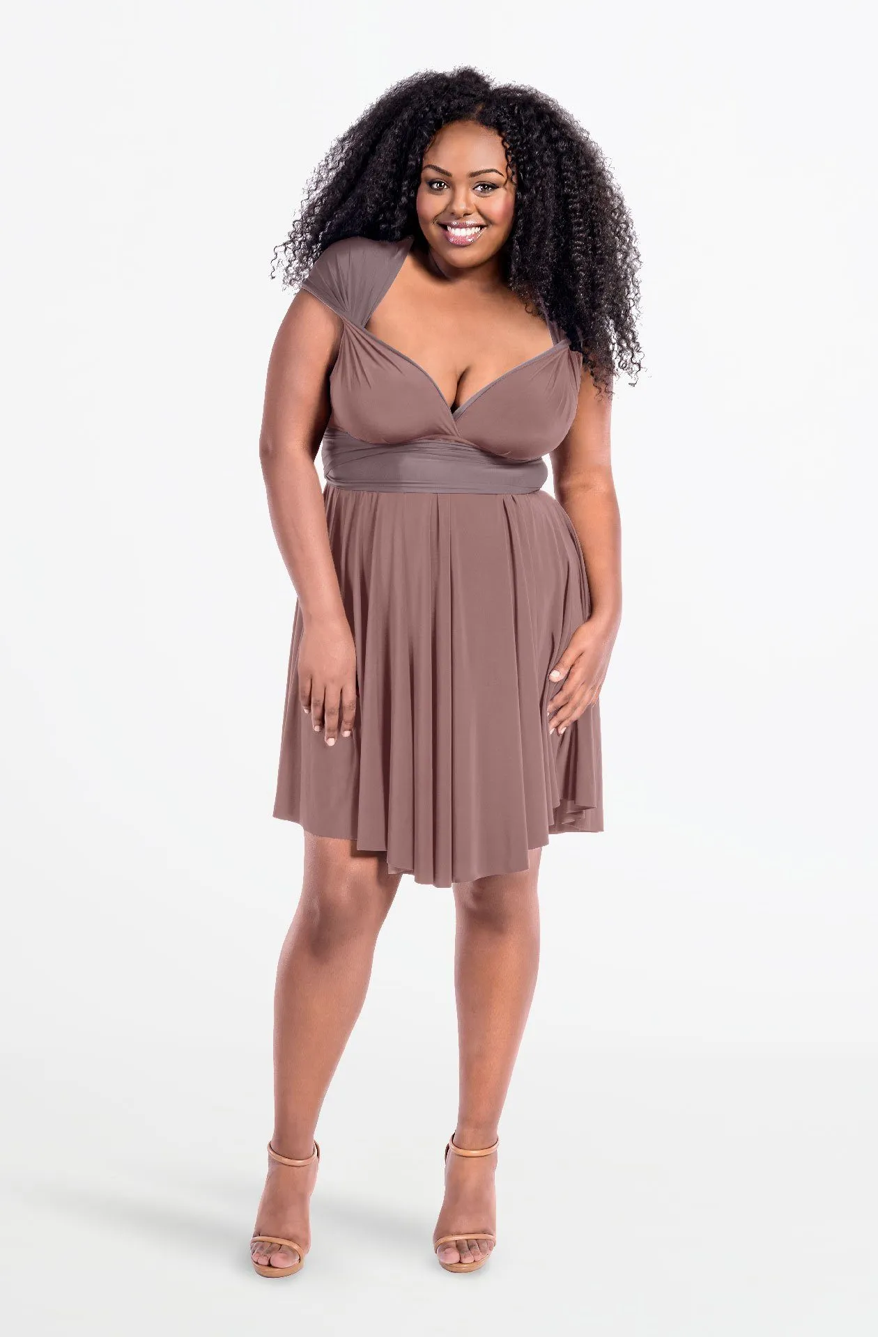 Reversible Sakura Midi - Convertible Knee Length Dresses