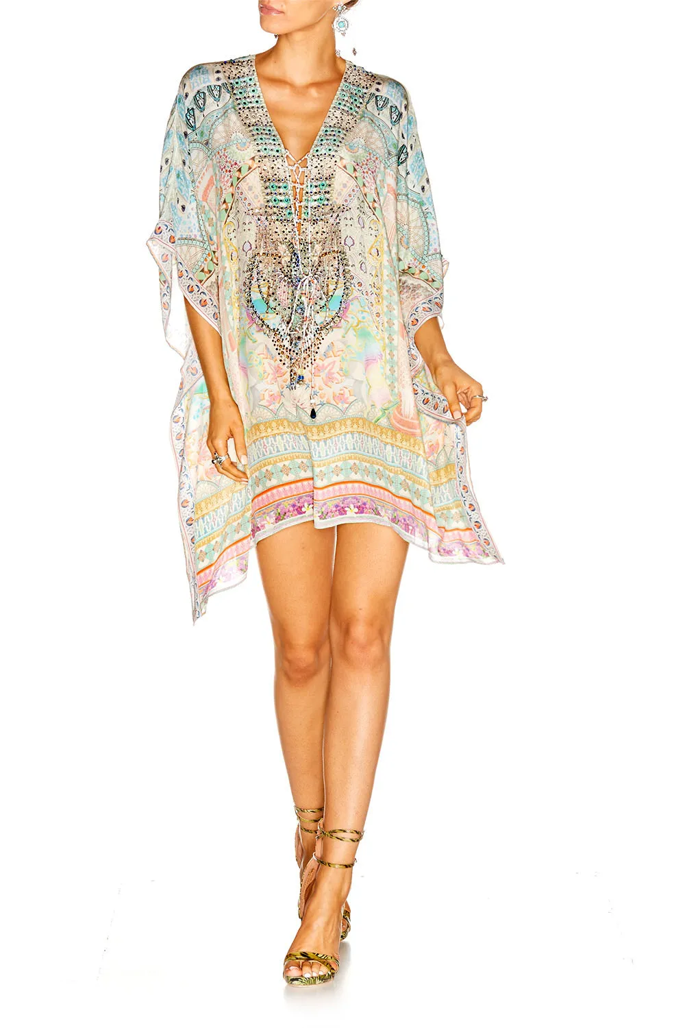 SHORT LACE UP KAFTAN MY DUBAI DREAM