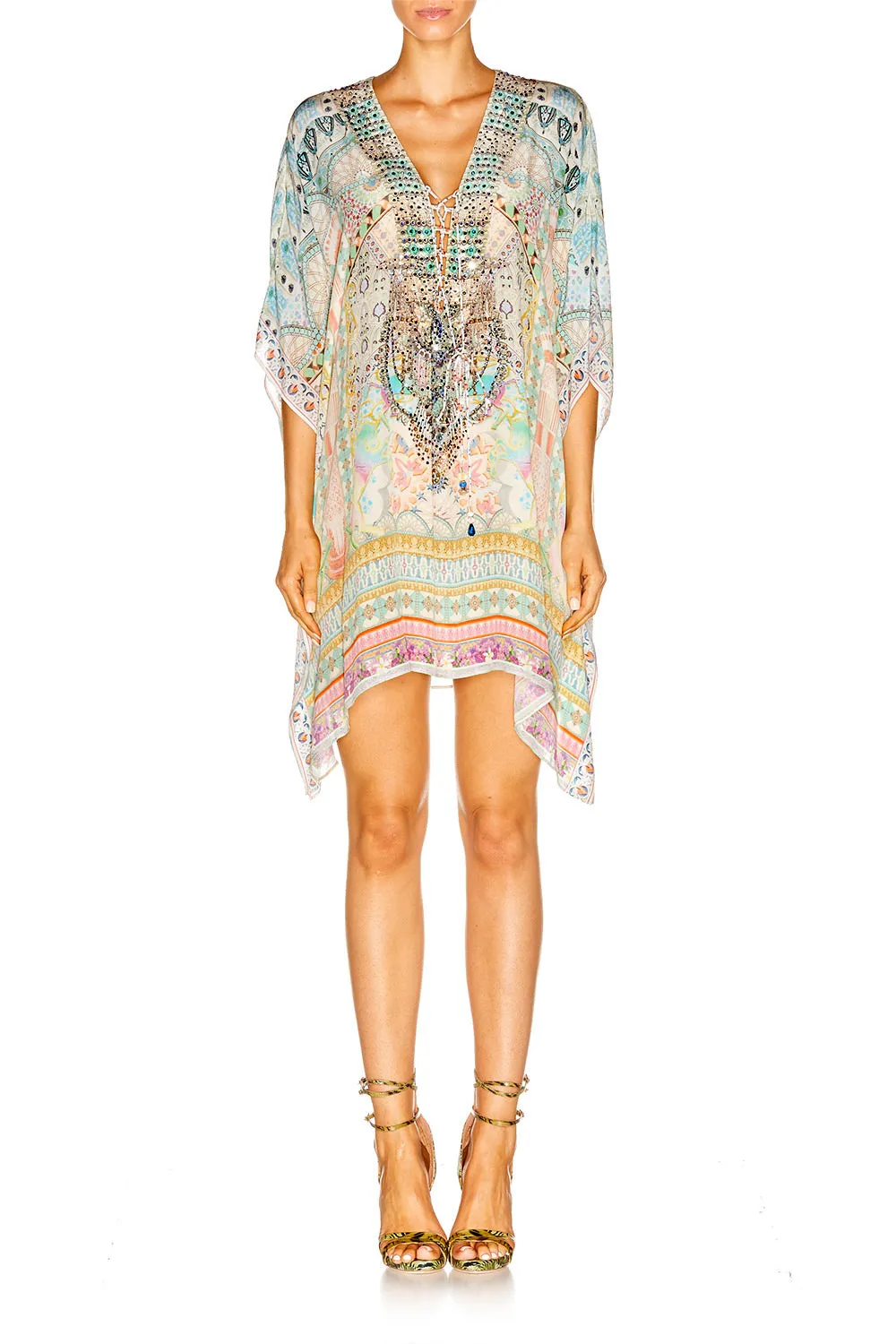 SHORT LACE UP KAFTAN MY DUBAI DREAM