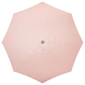 The Resort Market Umbrella - Octagon - Canopy 12' - Lauren's Pink Stripe
